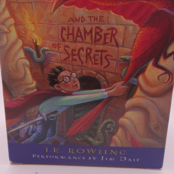 JK Rowling Harry Potter The Chamber of Secrets Six Cassettes ISBN 0-8072-8191-3 - Picture 2 of 16